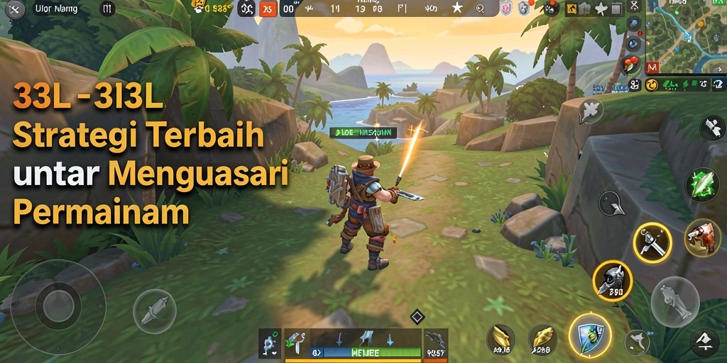 Tampilan gameplay menarik dari 33L yang penuh strategi.