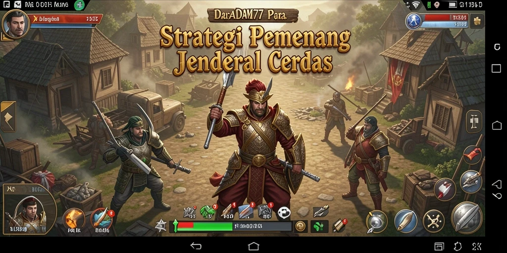 Screenshot ADAM77 menampilkan aksi pertempuran strategi yang seru dan mendebarkan.
