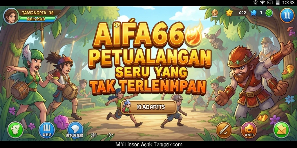 Screenshot utama AIFA66 dengan penggambaran gameplay yang mendebarkan.