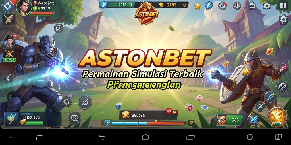 Tampilan gameplay ASTONBET yang menarik dan interaktif.