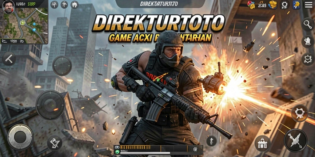 Tangkapan layar gameplay <strong>DIREKTURTOTO</strong> menunjukkan aksi seru dan grafis menawan.