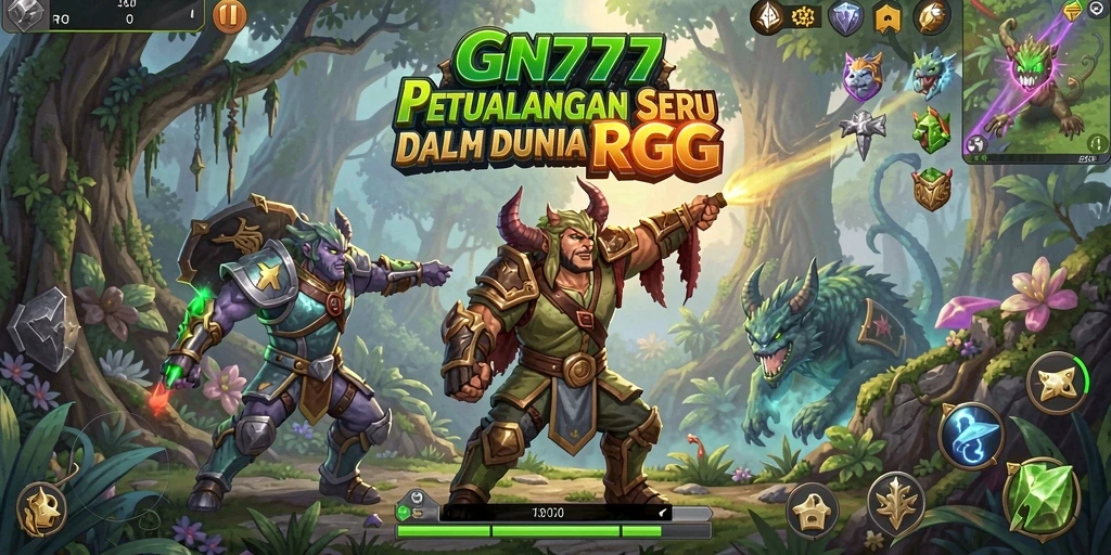 Tangkapan layar menampilkan pertarungan epik dalam GN777 yang memukau.