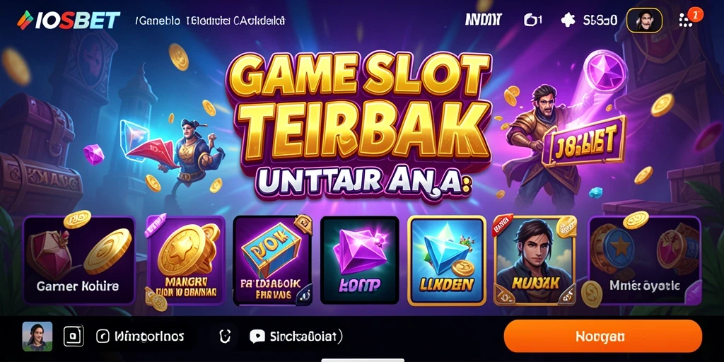 Tampilan gameplay slot IOSBET yang mengasyikkan dan menarik perhatian.