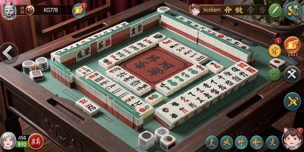Gameplay menarik Mahjong KG778 yang penuh tantangan.