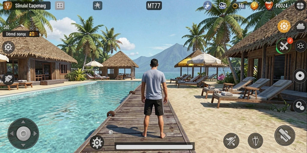 Tampilan gameplay MT777 yang menakjubkan dan realistis.