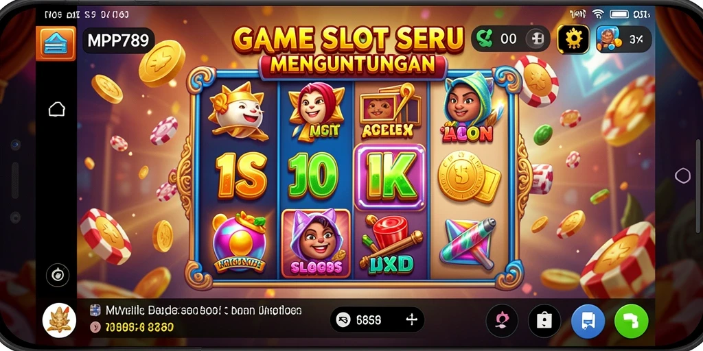 Tampilan gameplay Slot yang menarik dan interaktif dalam MVP789.