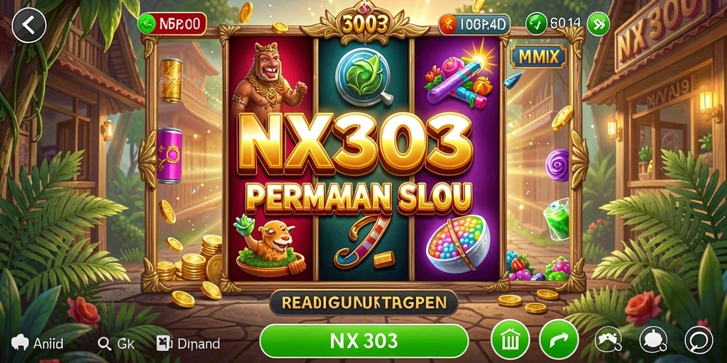 Screenshot gameplay seru dari aplikasi Slot NX303.