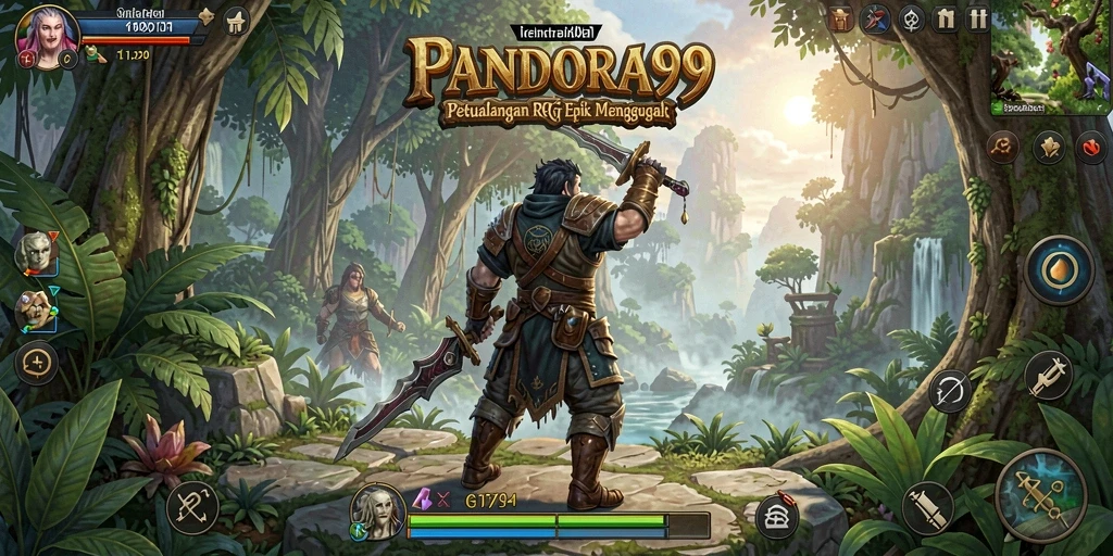 Screenshot gameplay PANDORA99 yang menampilkan pertarungan seru.