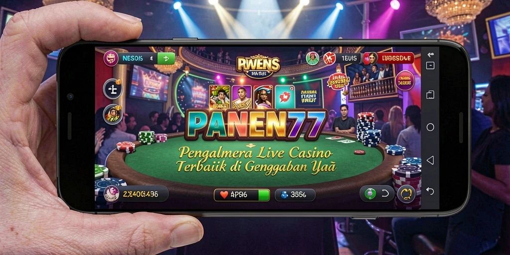 Gameplay mengesankan dengan dealer langsung di PANEN77.