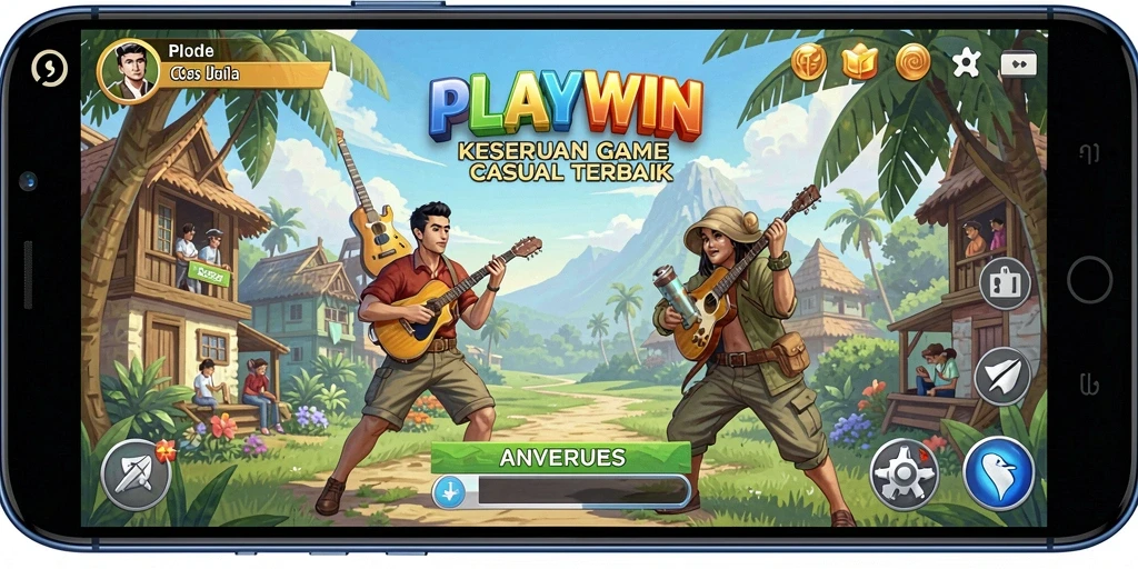 Tampilan menarik dari gameplay Casual di PLAYWIN.