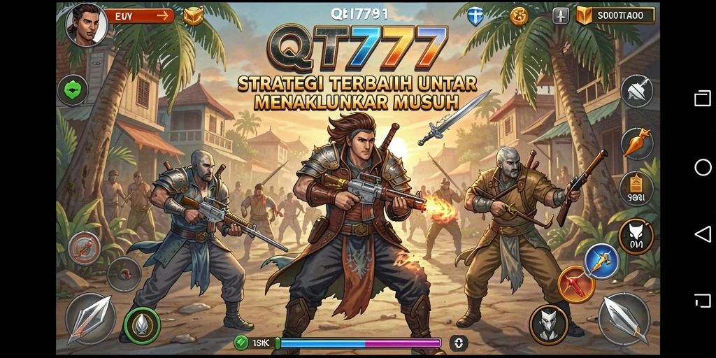 Tampilan screenshot gameplay QT777 dengan teknik strategi yang menarik.