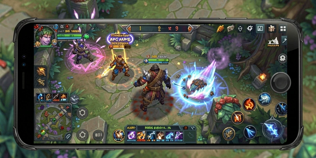 Tampilan gameplay seru dari R6R6 di dalam dunia ARPG.