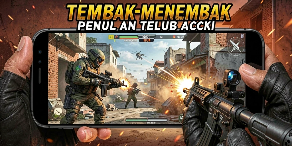 Screenshot RPVIP5 menampilkan aksi tembak-menembak yang mendebarkan.