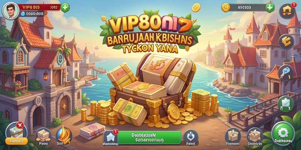 Gameplay Tycoon yang mendebarkan dalam VIP805.