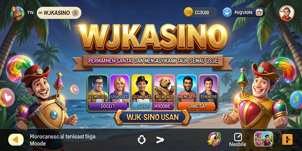 Tampilan gameplay <strong>WJKASINO</strong> yang mengasyikkan dan penuh warna.