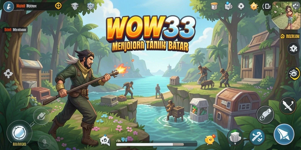 Gameplay Open World yang imersif dan memukau di WOW33.